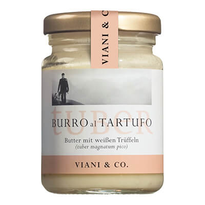 Burro al Tartufo bianco - Trüffelbutter mit weißen Trüffeln, 80 g