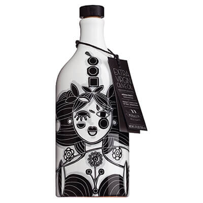 Muraglia Olivenöl nativ extra Peranzana im Krug mit Mutter Natur, 500 ml