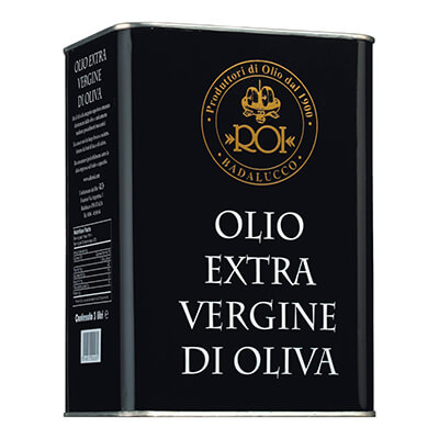 Olio Roi Natives Olivenöl extra aus Taggiasca Oliven, 3 l