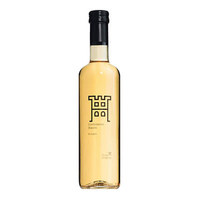 Zur Produktseite von Weißer Balsamessig - heller, säurearmer Condimento Bio von Rocca di Vignola, 500 ml Weißer Balsamessig - heller, säurearmer Condimento Bio von Rocca di Vignola, 500 ml