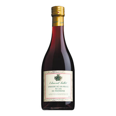 Alter Rotweinessig mit Himbeeren von Edmond Fallot, 500 ml