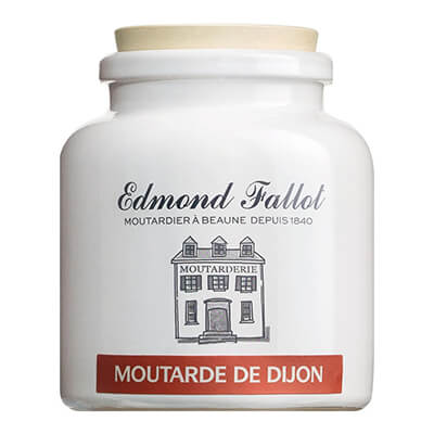 Dijon-Senf scharf im Steintopf von Edmond Fallot, 250 g