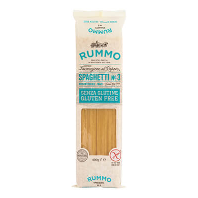 Rummo Spaghetti N° 3 glutenfreie Nudeln aus Mais & Reis, 400 g