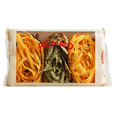 Zur Produktseite von Rummo Paglia e fieno all'uovo N° 105 Eiernudeln, 250 g Rummo Paglia e fieno all'uovo N° 105 Eiernudeln, 250 g