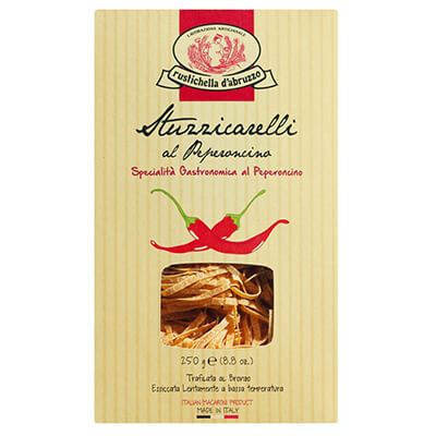 Stuzzicarelli al Peperoncino Eiernudeln mit Peperoni von Rustichella, 250 g