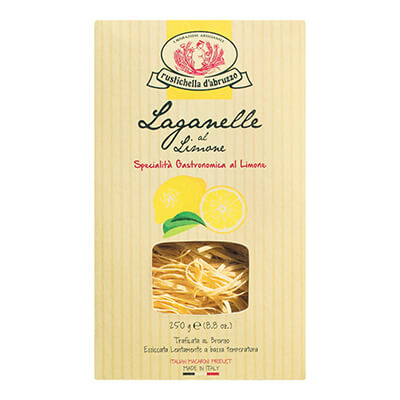 Laganelle al limone - Bandnudeln mit Limone von Rustichella, 250 g