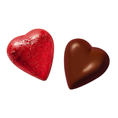 Herzen aus Vollmilchschokolade von Venchi, 100 g