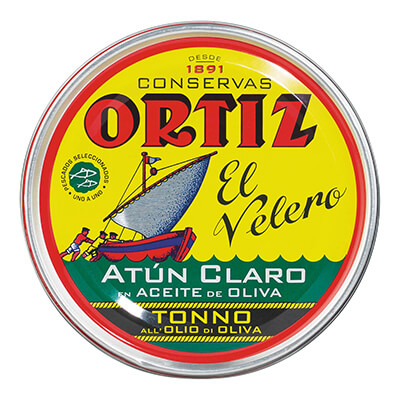 Ortiz Gelbflossen-Thunfisch in Olivenöl, 250 g