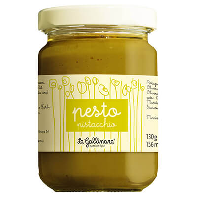 Pesto di pistacchio - Pistazien-Pesto von La Gallinara, 130 g