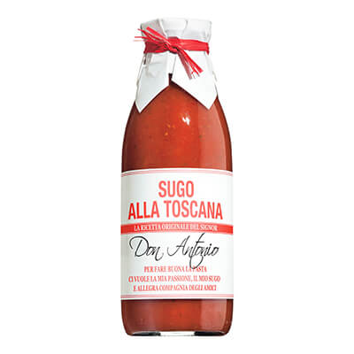 Sugo alla Toscana - Tomatensauce mit Knoblauch von Don Antonio, 480 ml
