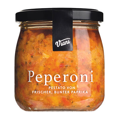 Peperoni Pestato aus gelber & roter Paprika, 170 g