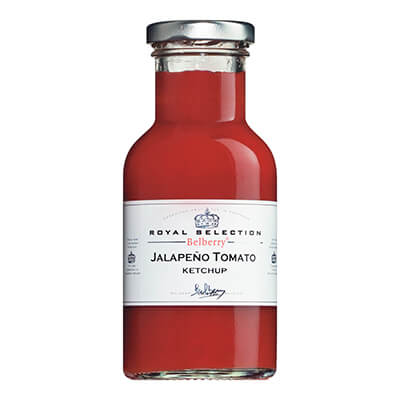 Jalapeno Tomatenketchup mit Chili von Belberry, 250 ml