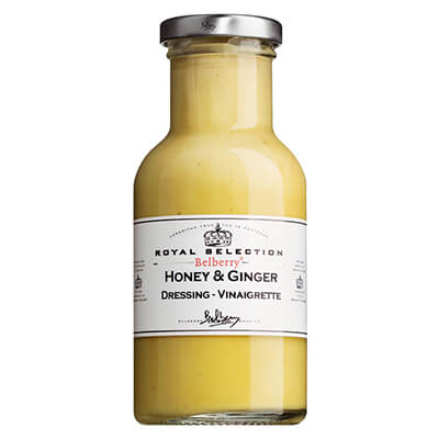 Honey & Ginger Dressing - Vinaigrette Honig-Ingwer-Dressing von Belberry, 250 ml