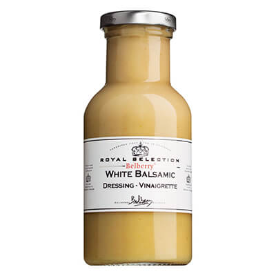 White Balsamic Dressing - Vinaigrette Salatdressing mit weißem Balsamico von Belberry, 250 ml