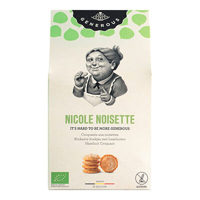 Generous Nicole Noisette Haselnussgebäck, glutenfrei Bio, 100 g