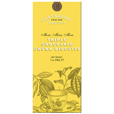 Gebäck mit dreierlei Schokolade von Cartwright & Butler, 200 g