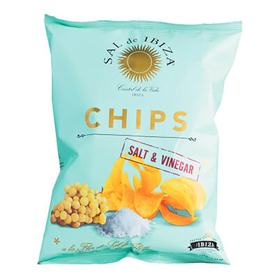 Thumbnail Kartoffelchips mit Salz & Essig von Sal de Ibiza, 125 g