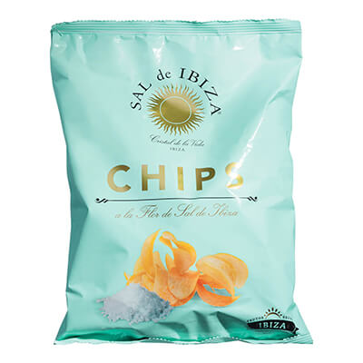 Thumbnail Kartoffelchips mit Salz von Sal de Ibiza, 125 g