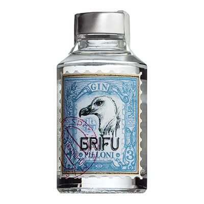 Silvio Carta Gin Grifu mini, 0,1 l