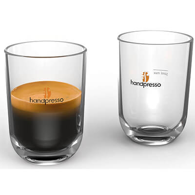Zur Produktseite von 2 unzerbrechliche Espressotassen für Handpresso Geräte 2 unzerbrechliche Espressotassen für Handpresso Geräte