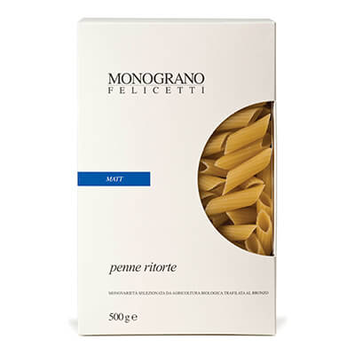 Thumbnail Felicetti Penne Ritorte di Granoduro Matt aus Hartweizen Bio, 500 g