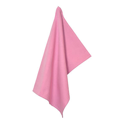 Solwang Geschirrtuch aus Bio-Baumwolle, rosa