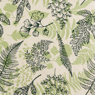 ECO LINE Servietten Shapes of Nature 33x33 cm von Home Fashion