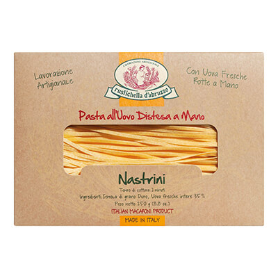 Thumbnail Nastrini all’uovo handgemachte Eiernudeln von Rustichella, 250 g