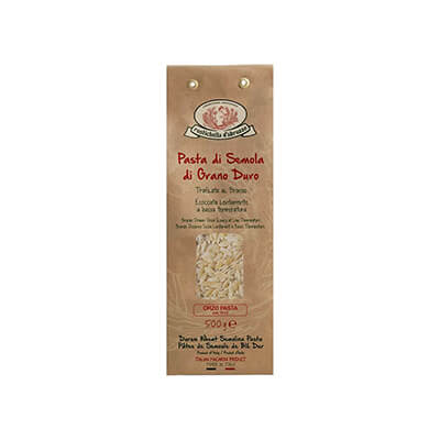 Orzo Pasta Hartweizennudeln von Rustichella, 500 g