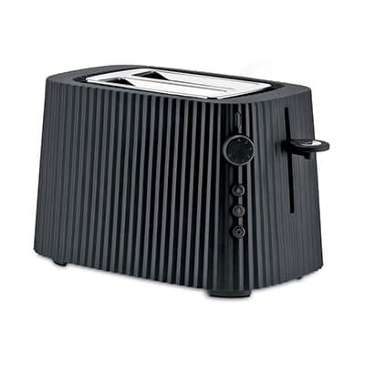 Alessi Plissé Toaster schwarz