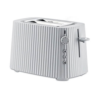 Alessi Plissé Toaster, weiß