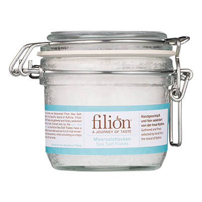 Filion Handgeschöpfte Meersalzflocken, 160 g