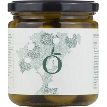Zur Produktseite von Filion Halkidiki Oliven grün gefüllt mit Feta Käse, 380 g Filion Halkidiki Oliven grün gefüllt mit Feta Käse, 380 g
