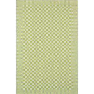 Kracht Grubentuch grün weiß kariert 50/70 cm, Vollzwirn