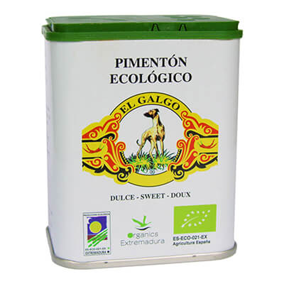 Zur Produktseite von Paprika süß - Pimentón Ecólogico „El Galgo“ sweet Bio von Caballo de Oros, 75 g Paprika süß - Pimentón Ecólogico „El Galgo“ sweet Bio von Caballo de Oros, 75 g