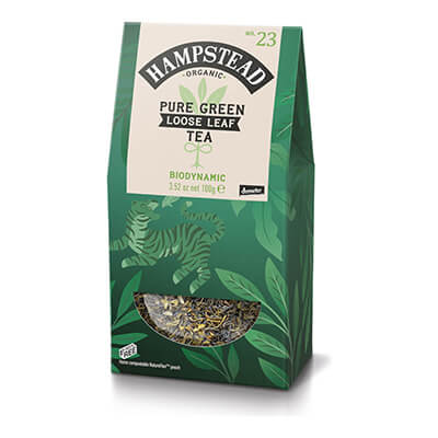 Zur Produktseite von Hampstead Green Tea, loser Tee Bio, 100 g Hampstead Green Tea, loser Tee Bio, 100 g