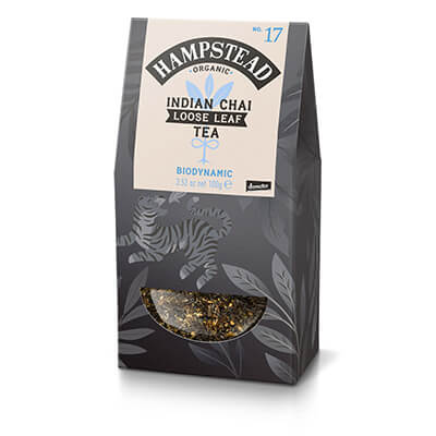 Zur Produktseite von Hampstead Indian Chai, loser Tee Bio, 100 g Hampstead Indian Chai, loser Tee Bio, 100 g