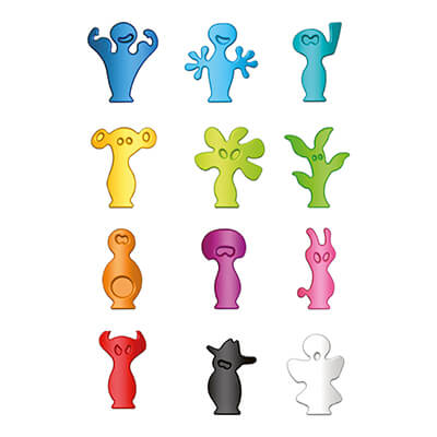 Zur Produktseite von Cilio Glasmarker Party People im 12er Set Cilio Glasmarker Party People im 12er Set