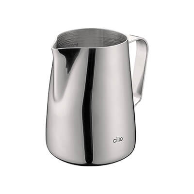 Zur Produktseite von Cilio Milchkanne Lisa aus Edelstahl, 300 ml Cilio Milchkanne Lisa aus Edelstahl, 300 ml