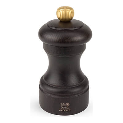 Peugeot Bistro manuelle Pfeffermühle aus Holz schokolade, 10 cm