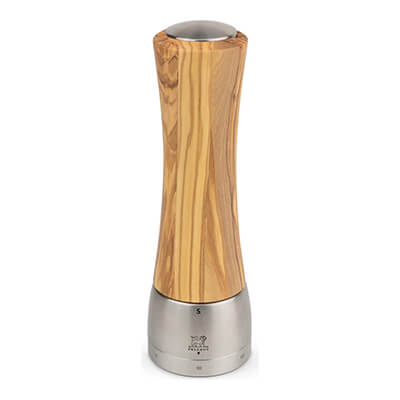 Peugeot Madras manuelle Salzmühle mit u'Select-System aus Olivenholz, 21 cm