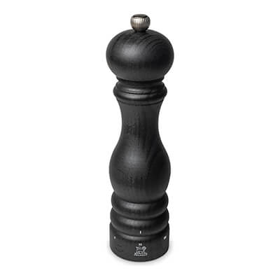 Peugeot Paris Graphite manuelle Salzmühle aus Holz mit u´Select-System schwarz, 22 cm