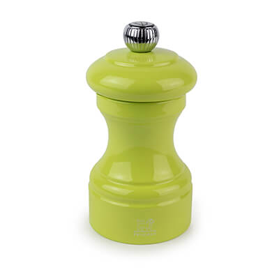 Peugeot Bistro manuelle Pfeffermühle aus Holz, lackiert pistaziengrün, 10 cm