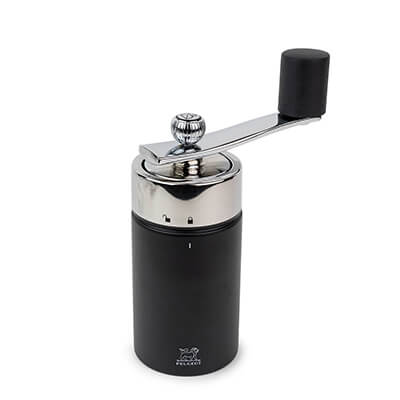 Peugeot Isen manuelle Muskatmühle schwarz matt, 15 cm