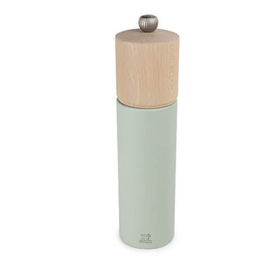 Peugeot Boreal Salzmühle 21 cm aus Buchenholz, salbeigrün