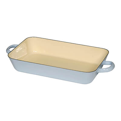 Zur Produktseite von Riess Bratpfanne blau, 33 / 20 cm Riess Bratpfanne blau, 33 / 20 cm