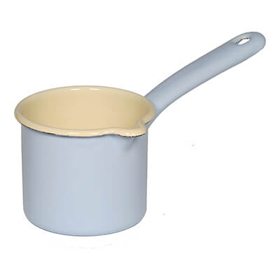 Zur Produktseite von Riess Schnabeltopf mit Stiel blau, 9 cm - 0,5 l Riess Schnabeltopf mit Stiel blau, 9 cm - 0,5 l