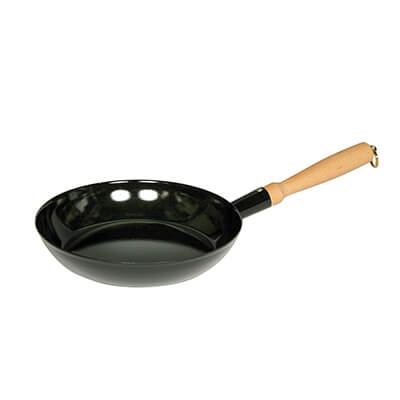 Zur Produktseite von Riess Holzknechtpfanne Classic aus Schwarzemaille, 20 cm Riess Holzknechtpfanne Classic aus Schwarzemaille, 20 cm