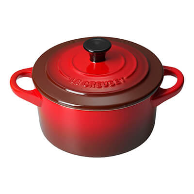 Le Creuset Mini Cocotte kirschrot