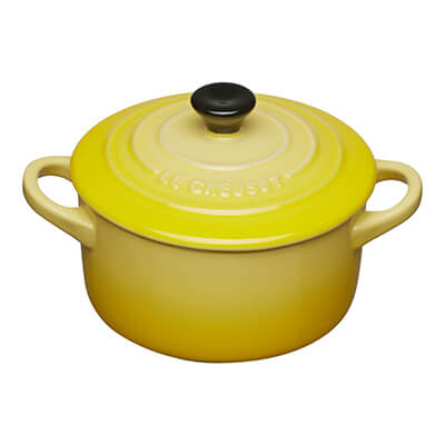 Le Creuset Mini Cocotte citrus